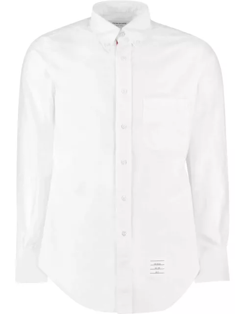 Thom Browne Button-down Collar Cotton Shirt