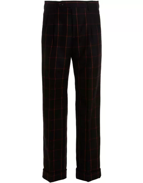 Gucci Check Wool Trouser