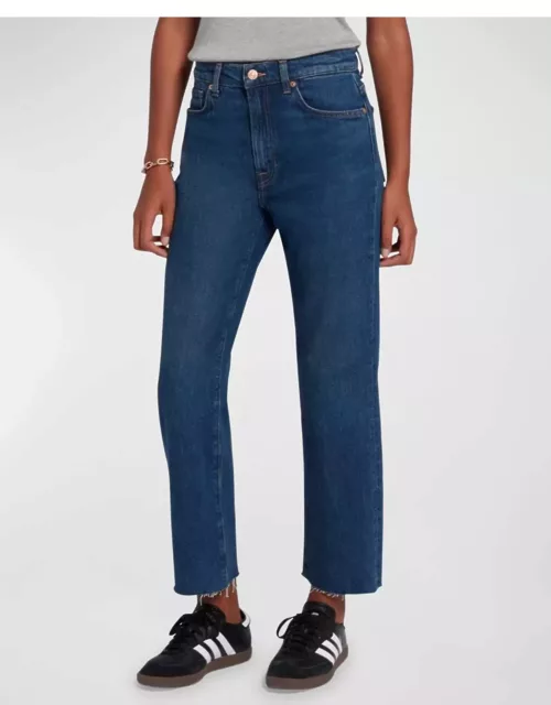Logan Stovepipe Cropped Jean