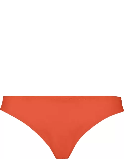 Women Bikini Bottom Jacquard Vichy - Swimming Trunk - Lili - Red