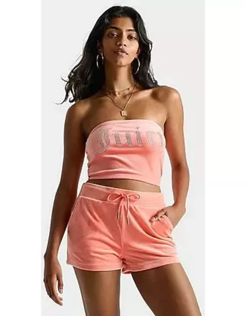 Women's Juicy Couture OG Bling Tube Top