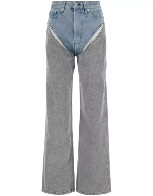 Y/Project Grey Denim Jean