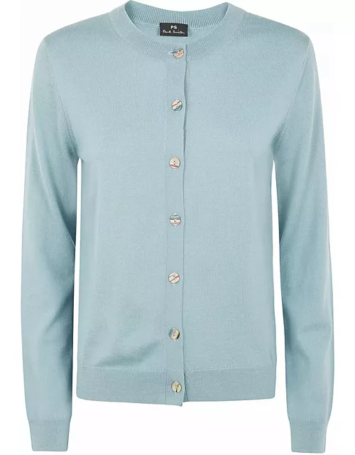 PS by Paul Smith Womens Knitted Cardigan Button