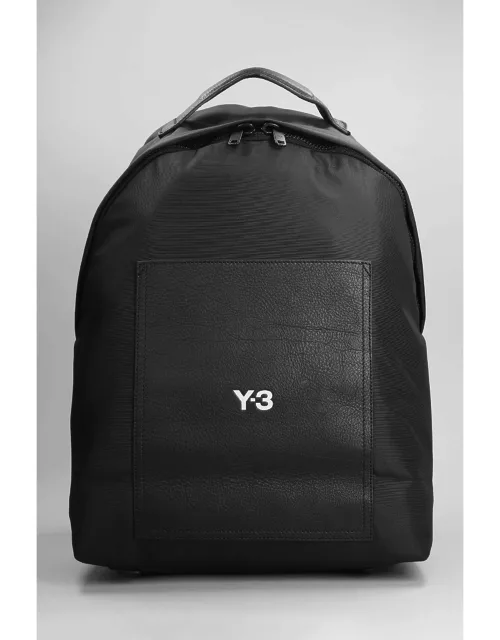 Y-3 Backpack In Black Polyamide