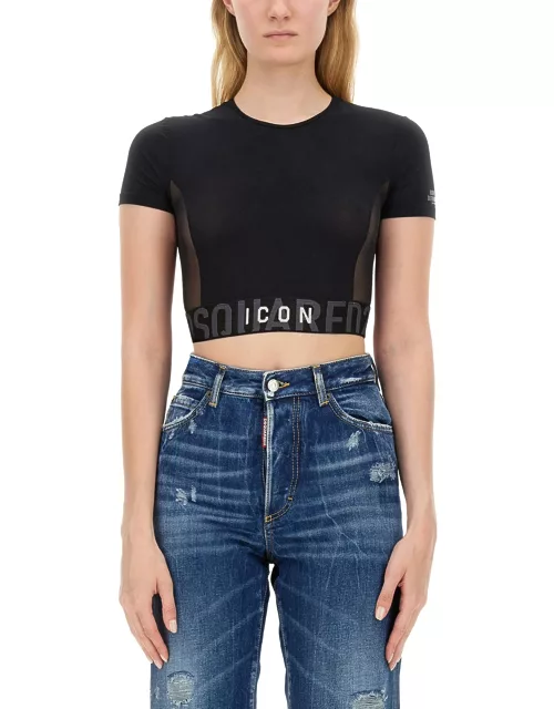 dsquared tops with logo