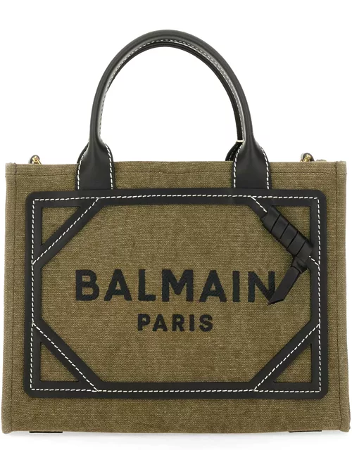 balmain b-army shopper bag