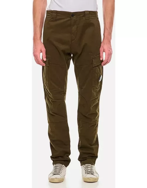 C.P. Company Stretch Sateen Ergonomic Lens Double Cargo Pants Green