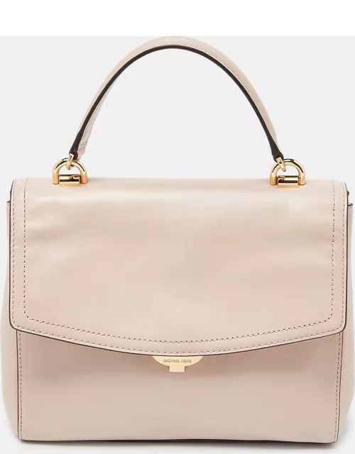 Michael Kors Pink Leather Small Ava Top Handle Bag
