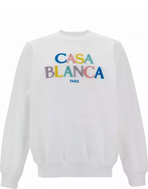 Casablanca stacked Logo Sweatshirt