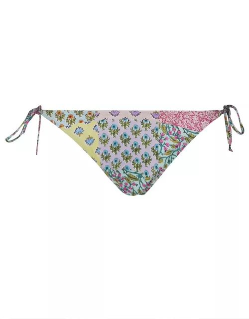 MC2 Saint Barth Virgo Floral-printed Side-tied Bikini Bottom