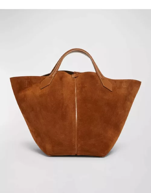 Chelsea Large Suede Tote Bag
