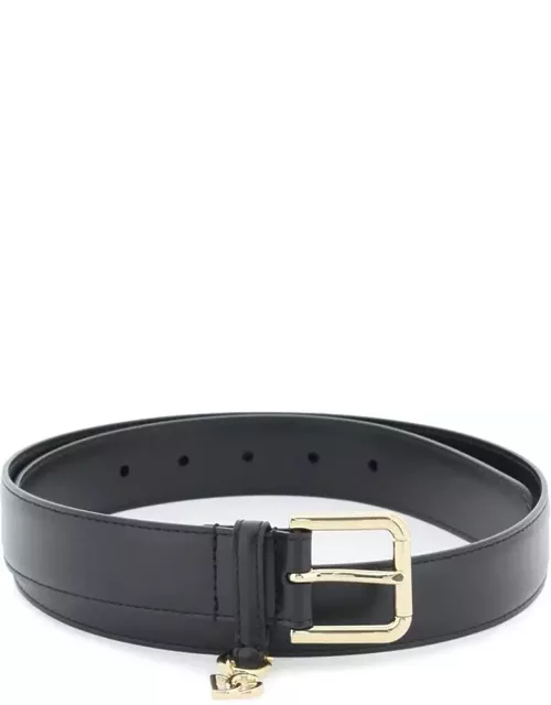 Dolce & Gabbana Belt With Charm Logo