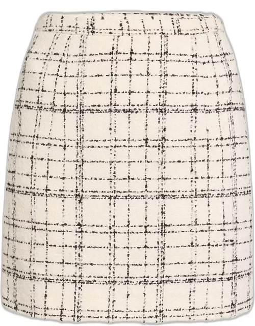 Zuriel Tweed Mini Skirt