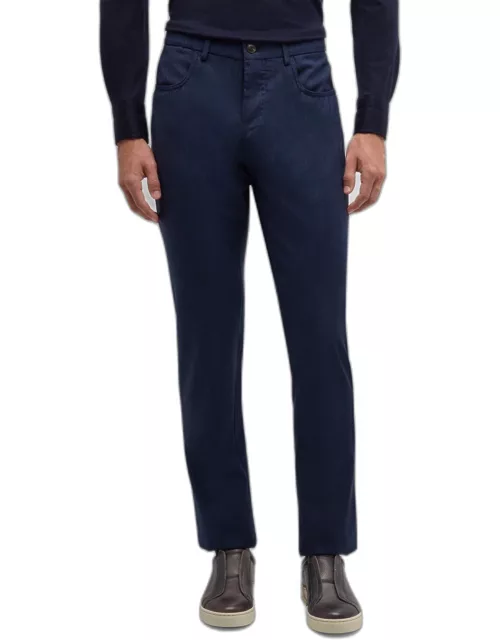 Men's Impeccabile Wool 5-Pocket Pant