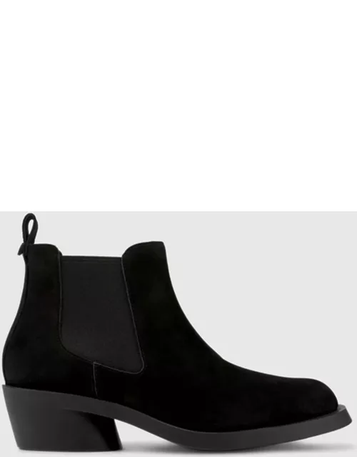 Flat Ankle Boots CAMPER Woman color Black