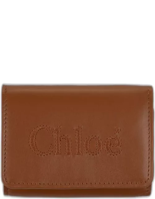 Wallet CHLOÉ Woman color Brown