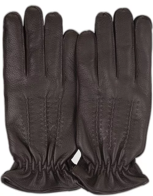 Gloves ORCIANI Men color Brown