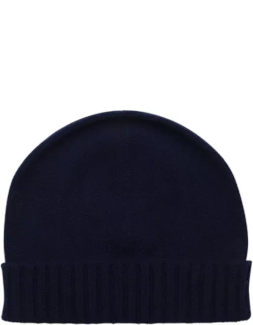 Malo Dark Blue Wool Hat