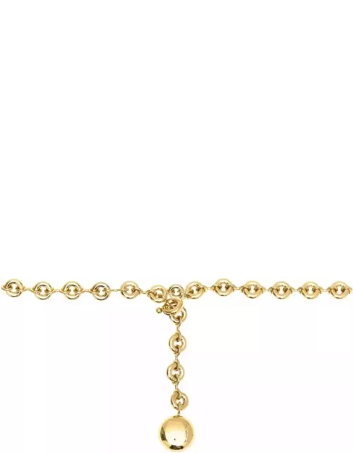 Loewe Gold Metal Donut Belt