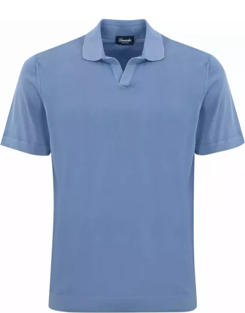 Drumohr Cotton Polo Shirt