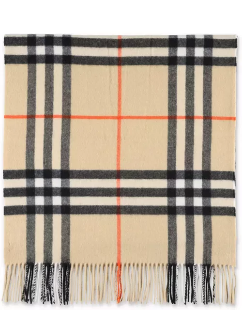 Burberry London Mu Washed Giant Check Scarf
