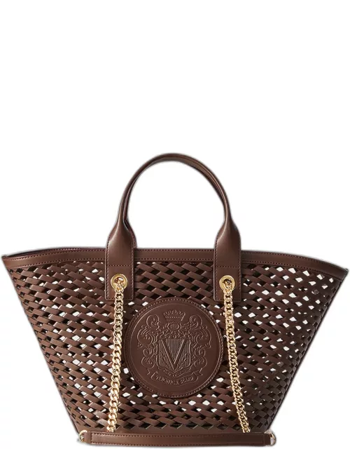 The Crest Small Cutout Market Tote Bag