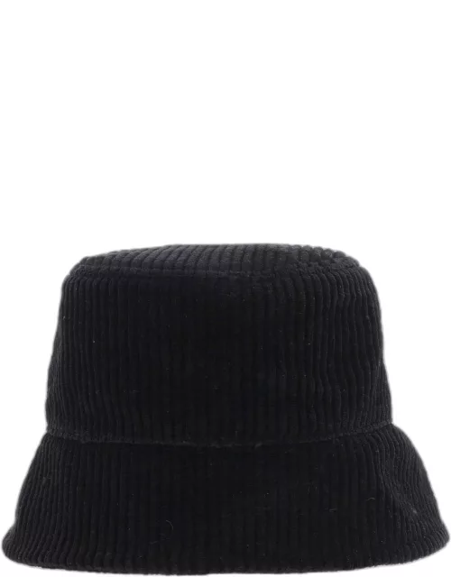 Jil Sander Cotton Velvet Bucket Hat