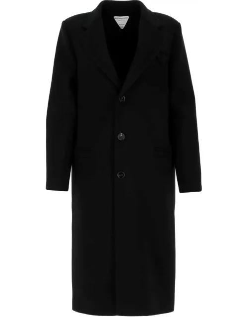 Bottega Veneta Black Wool Coat