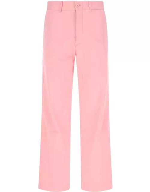 Lacoste Pink Stretch Cotton Pant