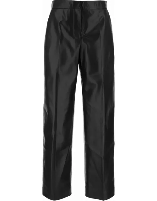 Calvin Klein Re-gen Leather Straight Leg Pant