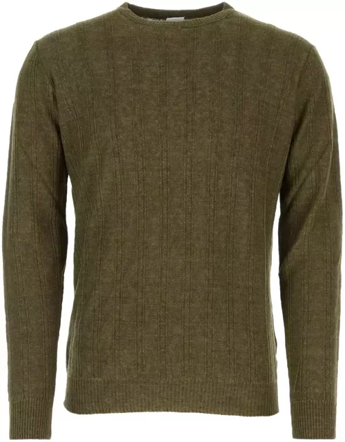 Aspesi Military Green Linen Sweater