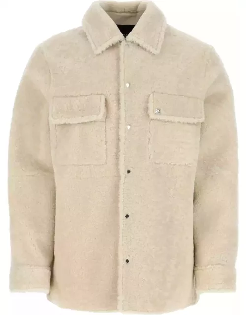 AMIRI Sand Shearling Jacket