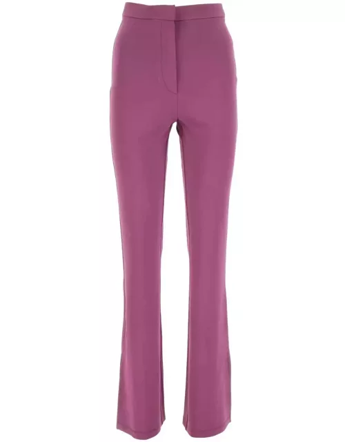 REMAIN Birger Christensen Purple Stretch Viscose Pant