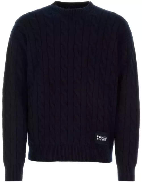 Prada Midnight Blue Cashmere Sweater