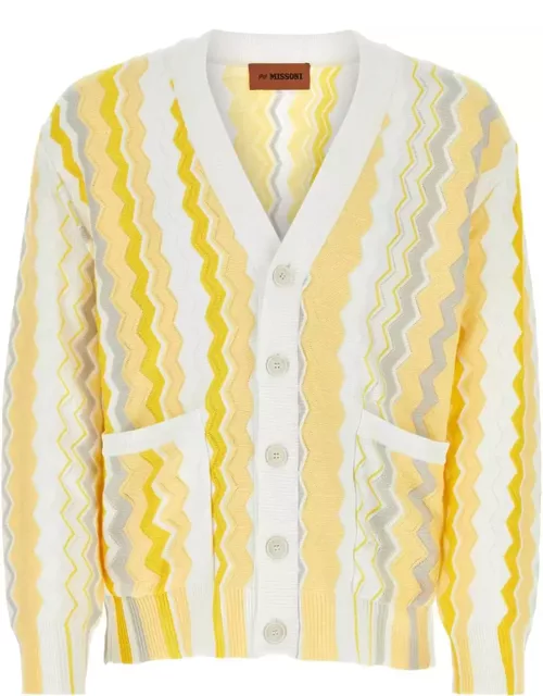 Missoni Embroidered Cotton Blend Cardigan