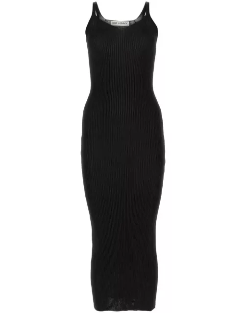 Our Legacy Black Polyester Dres