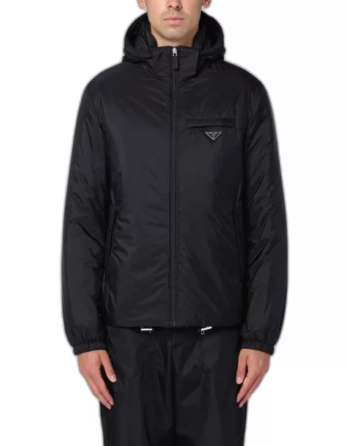 Black Re-Nylon padded jacket