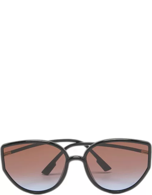Dior Black Gradient DiorSoStellaire 4 Cat Eye Sunglasse