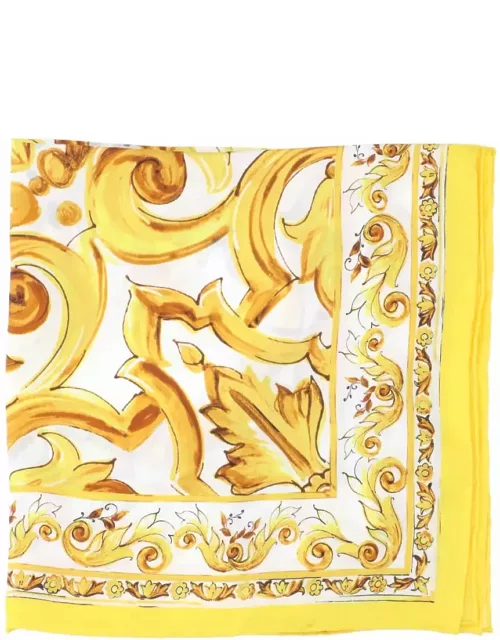 Dolce & Gabbana maiolica Printed Scarf