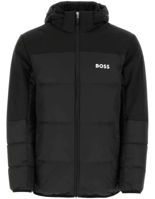 Hugo Boss Black Polyester Down Jacket
