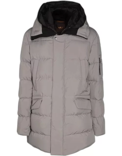 Moorer Grey Down Jacket