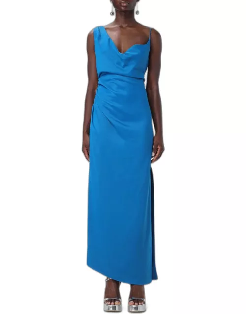 Dress DEL CORE Woman color Gnawed Blue