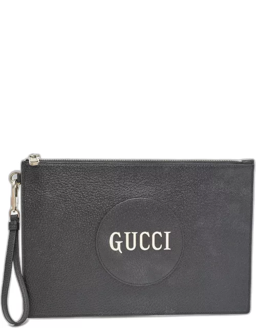 Gucci Black Leather Off The Grid Clutch
