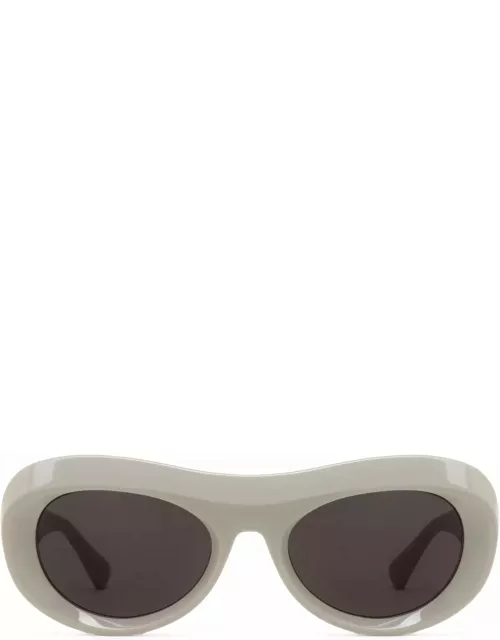 Bottega Veneta Eyewear Bv1284s White Sunglasse