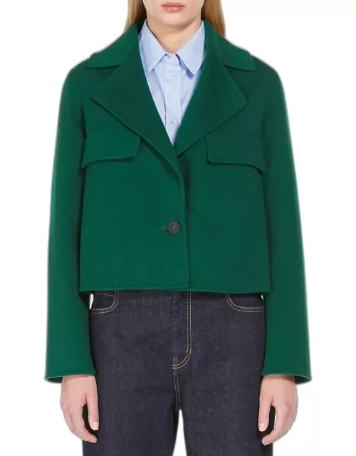 Kelly Cropped Wool Jacket