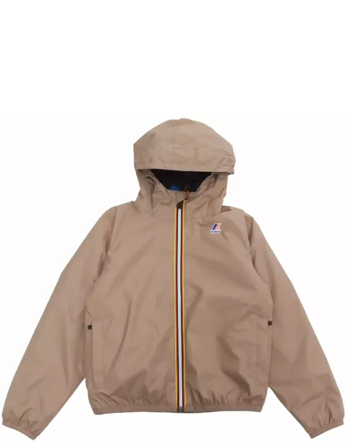 K-Way Brown Waterproof Jacket