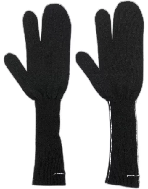 Gloves MM6 MAISON MARGIELA Woman color Black