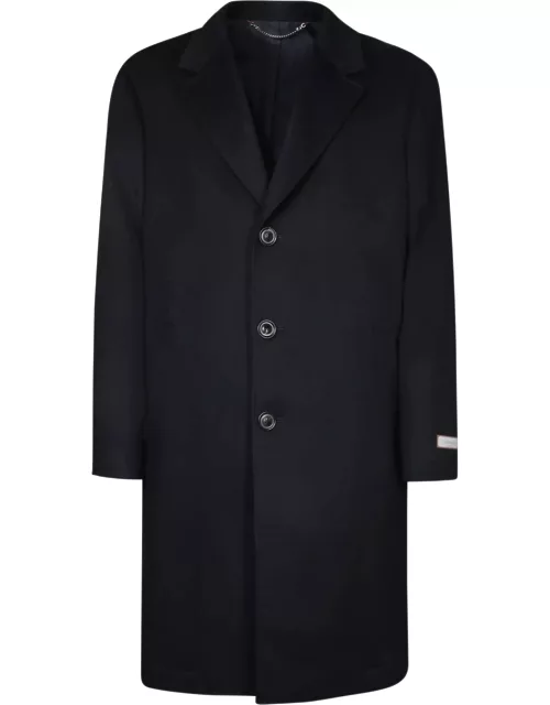 Canali Blue Cashmere Coat