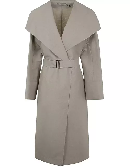 Totême Signature Linen Blend Coat