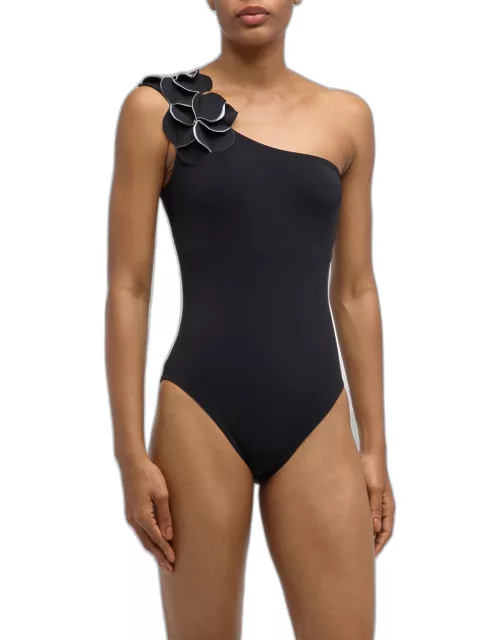 Terra Asymmetric One-Piece Swimsuit